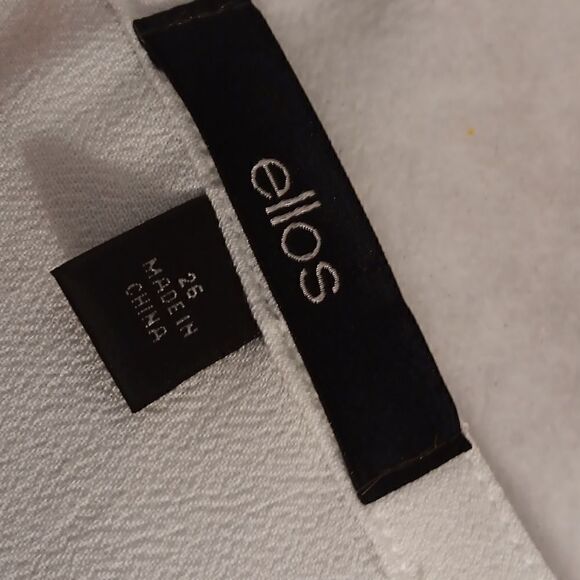 Ellos White Lace Trim Blouse - Picture 7 of 8